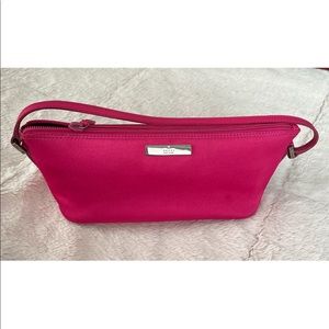 Pink Gucci boat pochette neon pink shoulder bag